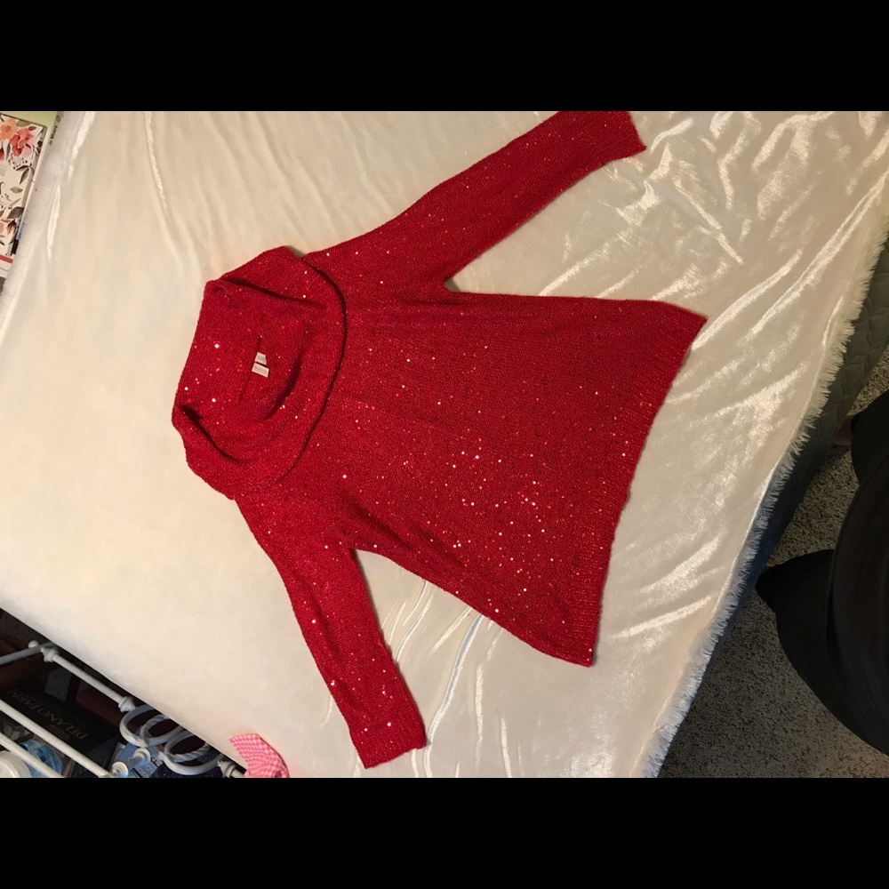 Dressy Red Sweater